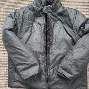 Athleta Girl Black Reversible Outerwear